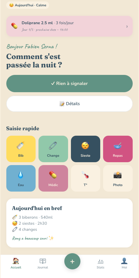 Aperçu de BabyDaily